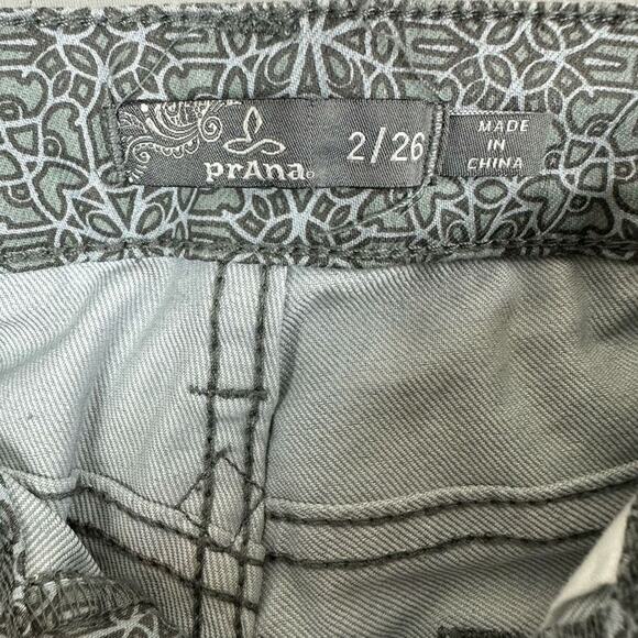 Prana Silver Spain Kara Skinny Pants Kaleidoscope Women’s Size 2/26 - Picture 6 of 10
